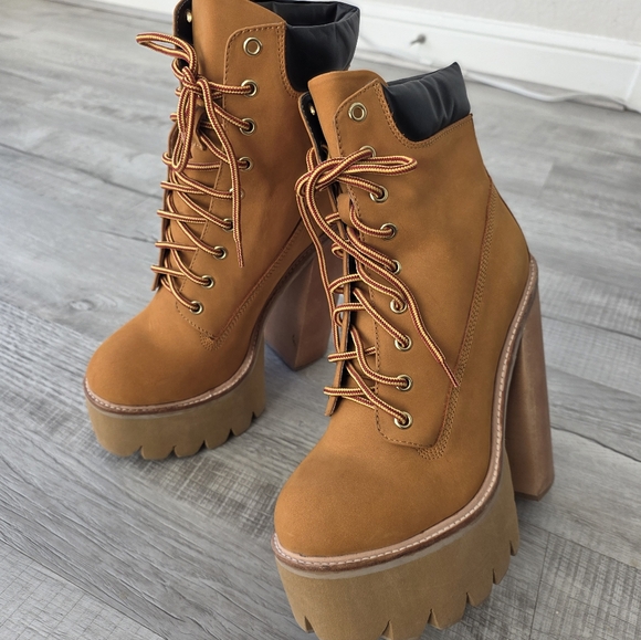 Jeffrey Campbell HBIC Boot in Tan Size 10 - Picture 5 of 14